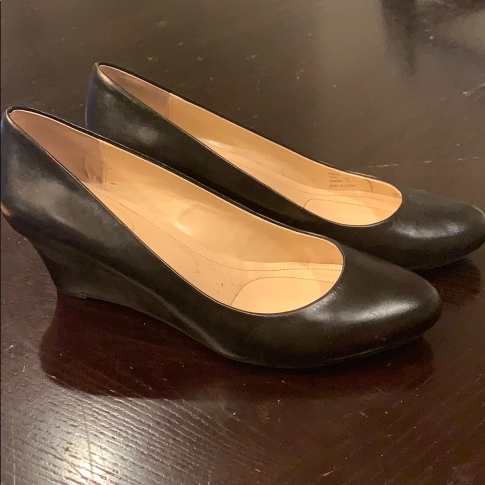 Black Calvin Klein Wedges